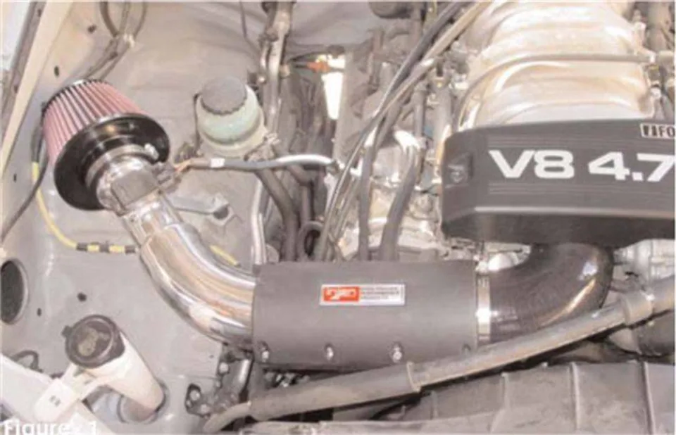 Injen 00-04 Tundra / Sequoia 4.7L V8 & Power Shield only Polished Power-Flow Air Intake System PF2018P 2 of 2