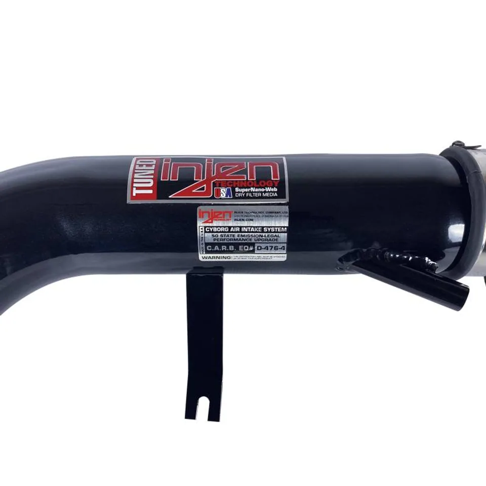 Injen 01-04 Civic Dx/Lx/Ex/Hx Black Short Ram Intake IS1565BLK 2 of 5