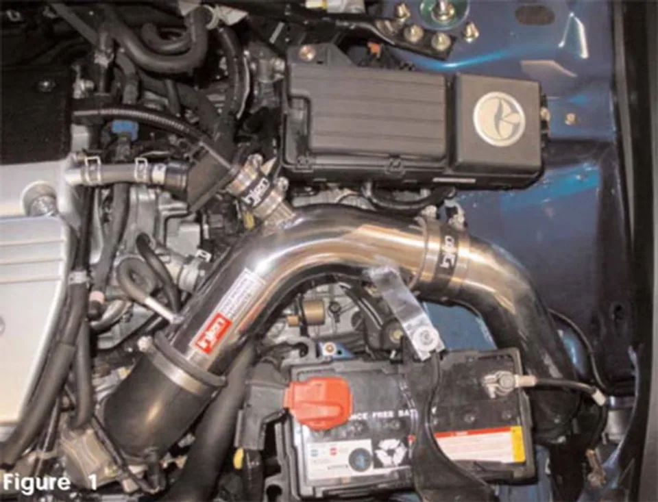 Injen 03-07 Accord 4 Cyl. LEV Motor Only (No MAF Sensor) Polished Cold Air Intake RD1680P 2 of 2