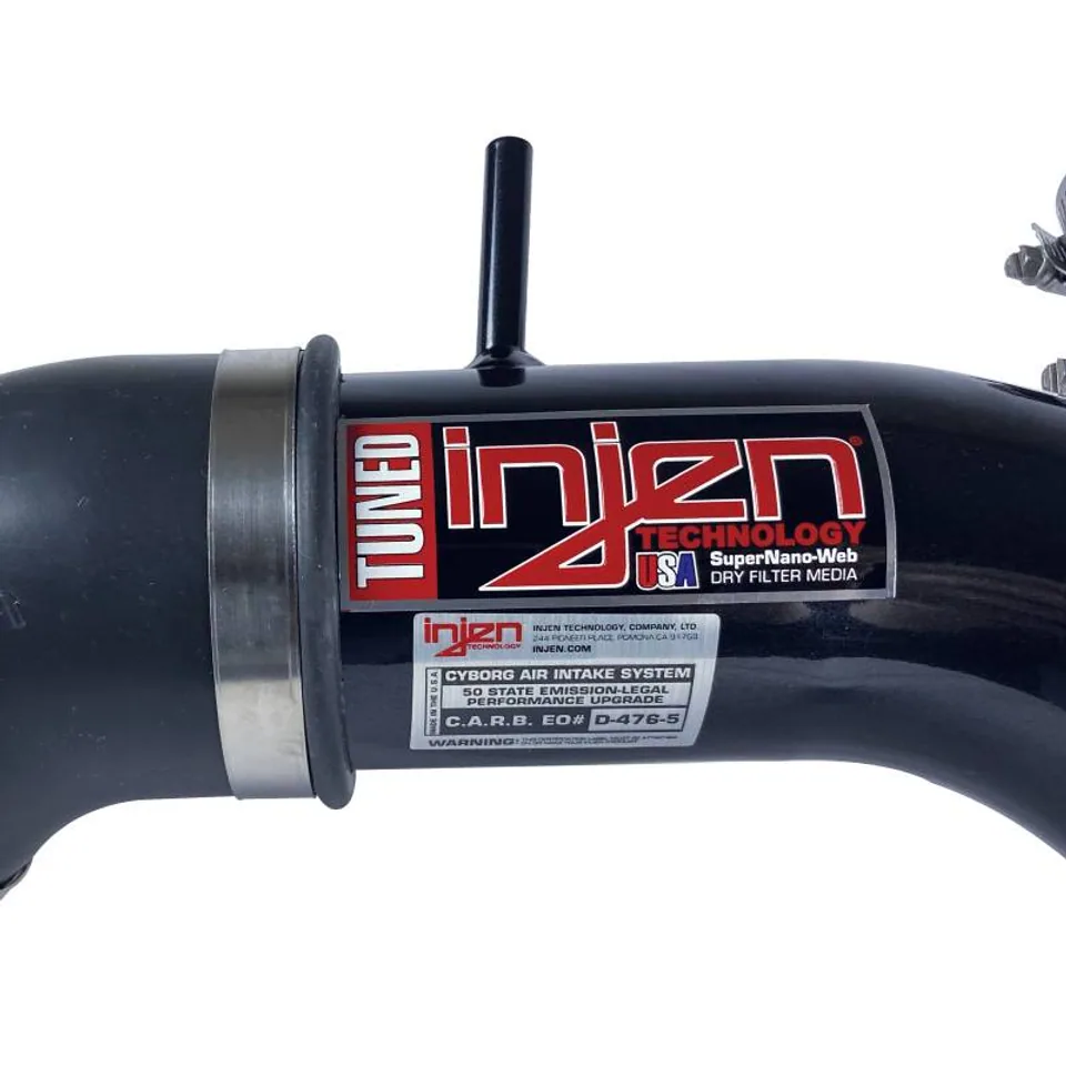Injen 03-07 Honda Accord 4Cyl (LEV Motor Only) Black Short Ram Intake IS1680BLK 2 of 5