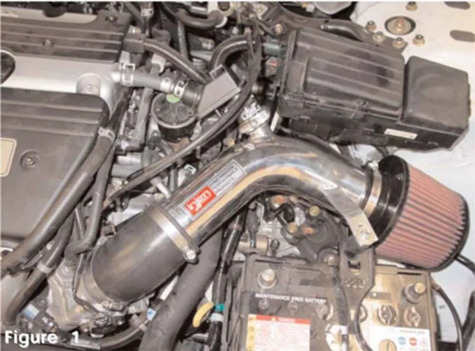 Injen 03-07 Honda Accord 4Cyl (LEV Motor Only) Black Short Ram Intake IS1680BLK 5 of 5