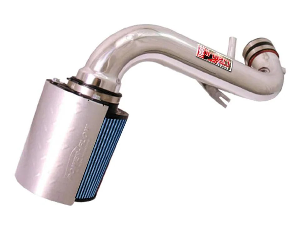 Injen 05-10 Dakota / 06-10 Raider 4.7L V8 Power-Flow (incl. Diamond plate heat shield) Polished Powe PF1800P 1 of 2