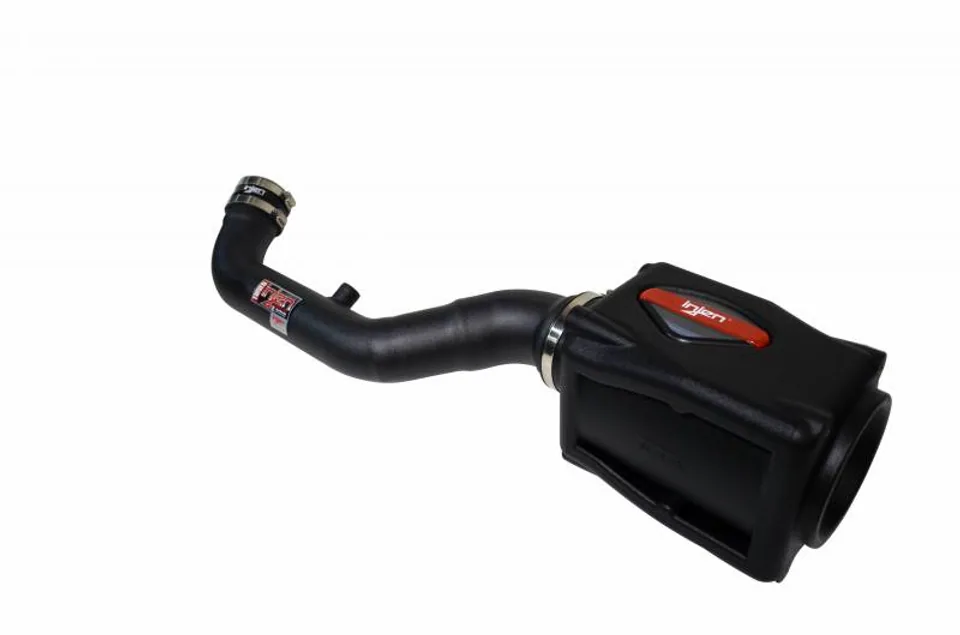 Injen 05-19 Nissan Frontier / 05-12 Nissan Pathfinder / 05-15 Nissan Xterra 4.0L V6 w/ Power Box Wrinkle Black Power-Flow Air Intake Syst PF1959WB 1 of 2
