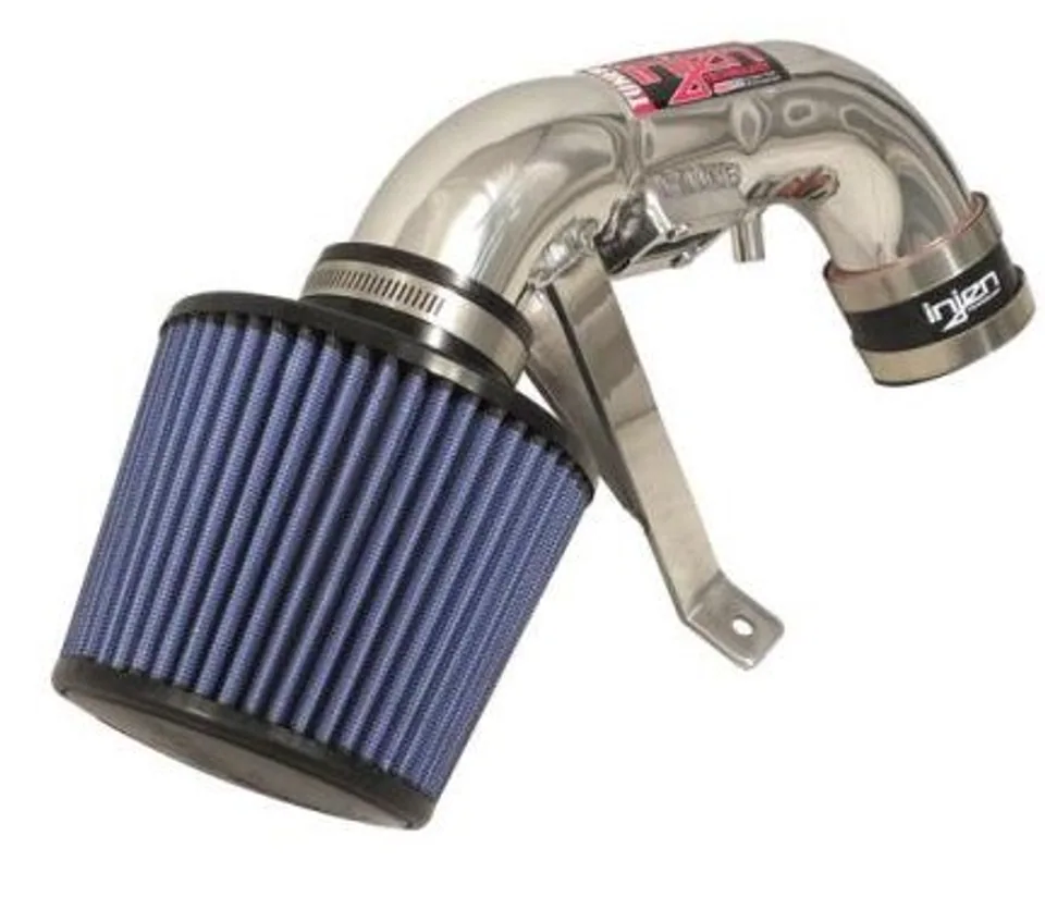 Injen 06-11 Honda Civic Hybrid 1.3L 4 cyl Polished Dyno-Tuned Air Intake w/ Web Nano-Fiber Filter SP1580P 1 of 1