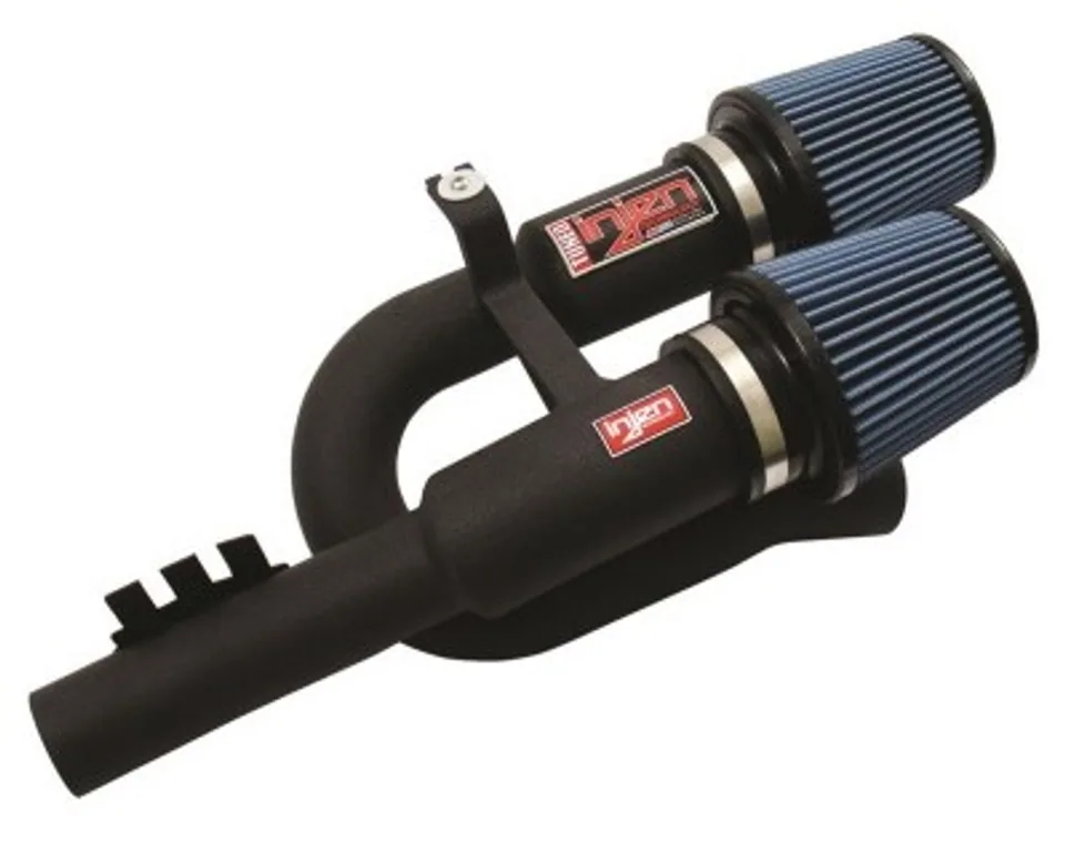 Injen 07-09 335i E92 / 08-09 135i E82 3.0L L6 Twin intake Wrinkle Black Short Ram Intake SP1125WB 1 of 1