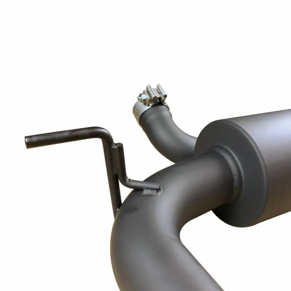 Injen 07-17 Jeep Wrangler JK 3.6L/3.8L 63mm Stealth Black Axle-back Exhaust w/ 4in Black Tips SES5004BLK 5 of 5