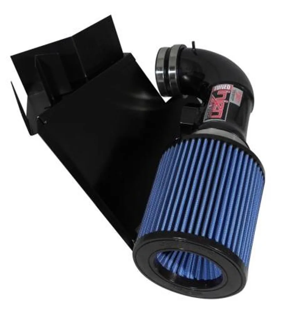 Injen 08-09 128i E82 / 07-09 328i E92 / 2006 330i E92 3.0L 6 Cyl. (Includes Heat Shield) Black Short SP1121BLK 1 of 1