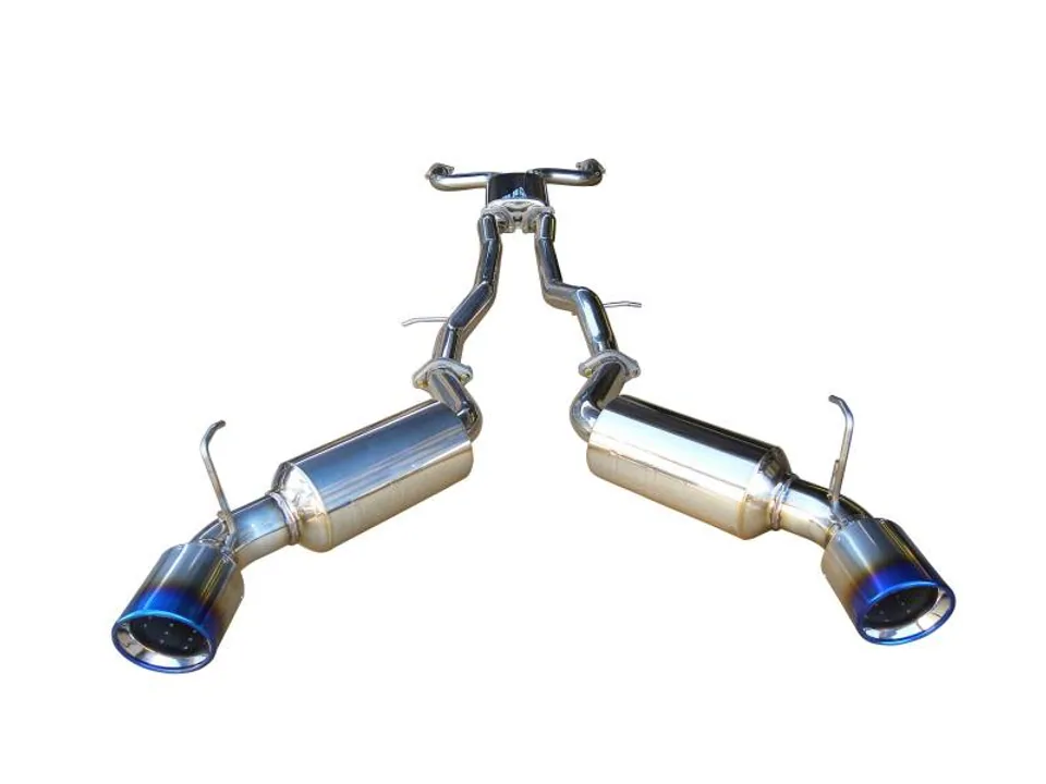 Injen 08-13 Infiniti G37/G37 IPL Coupe 3.7L 76mm Stainless Steel Exhaust w/ Titanium Tips SES1997TT 1 of 2