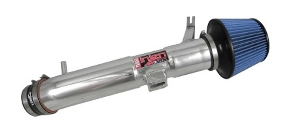Injen 11-13 Ford Mustang V6 3.7L Wrinkle Black Power-Flow Air Intake System PF9022WB 1 of 1