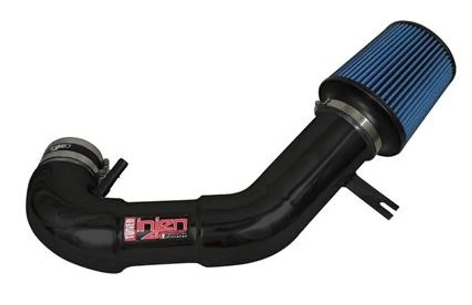 Injen 11-14 Ford Mustang GT 5.0L V8 Wrinkle Black Short Ram Intake w/ MR Tech PF9090WB 1 of 1