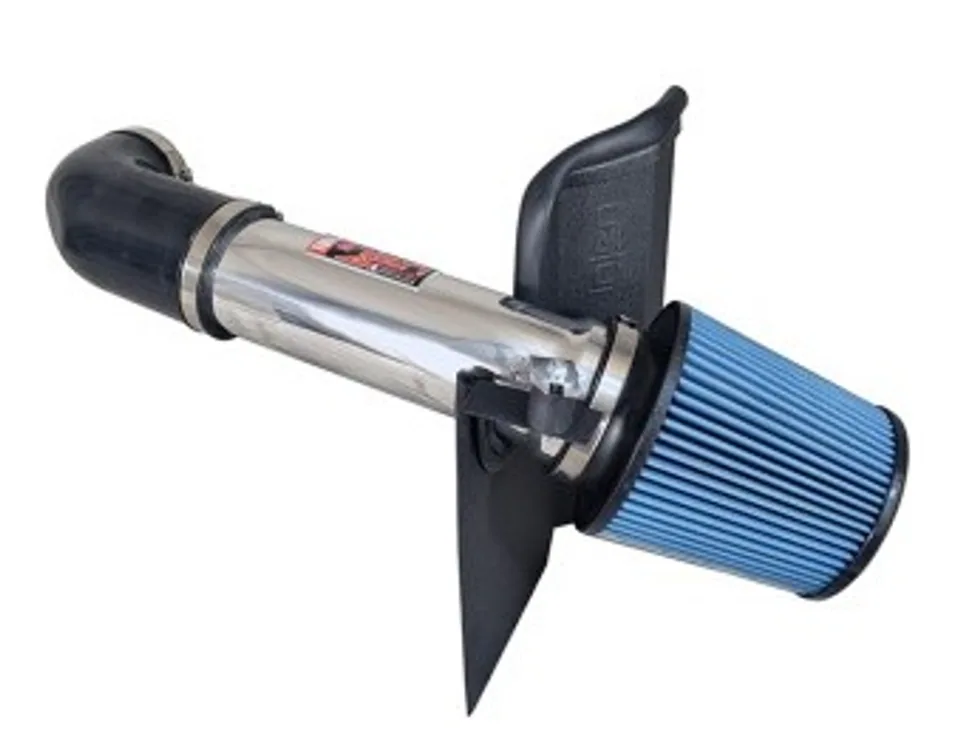 Injen 11-19 Dodge Challenger Hemi 5.7L V8 Polished Power-Flow Air Intake System with Heat Shield PF5063P 1 of 1