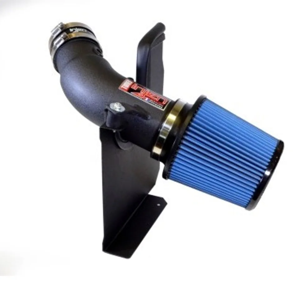 Injen 11-20 Dodge Challenger SRT-8 6.4L V8 Wrinkle Black Power-Flow Short Ram Intake PF5064WB 1 of 1