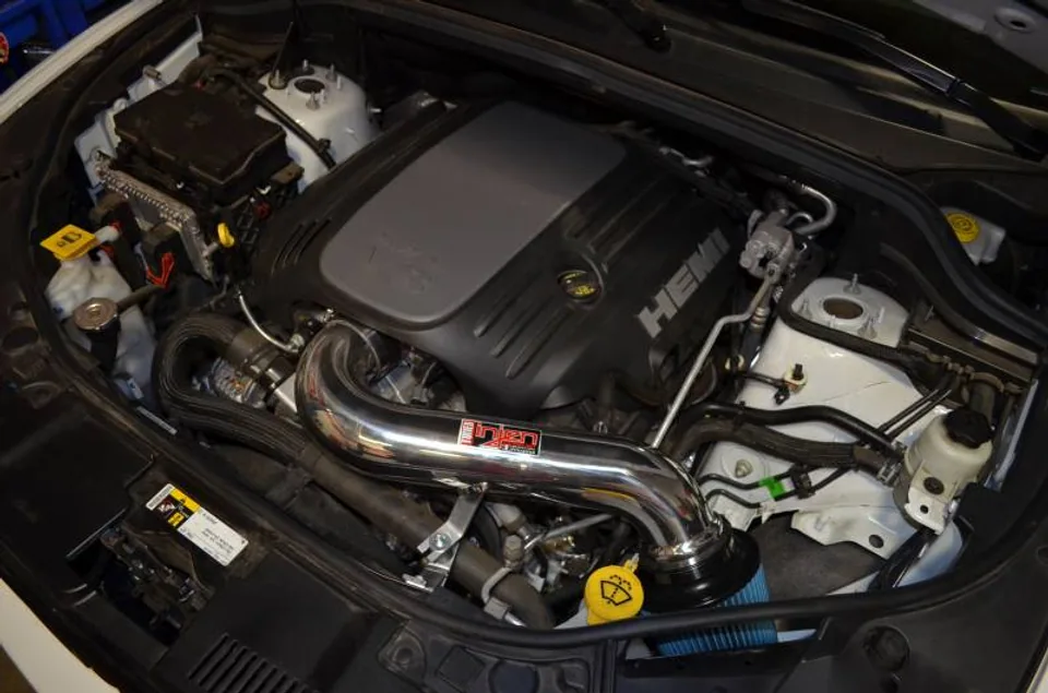 Injen 11-20  Dodge Durango R/T 5.7L V8 Polished Power-Flow Air Intake System PF5021P 2 of 2