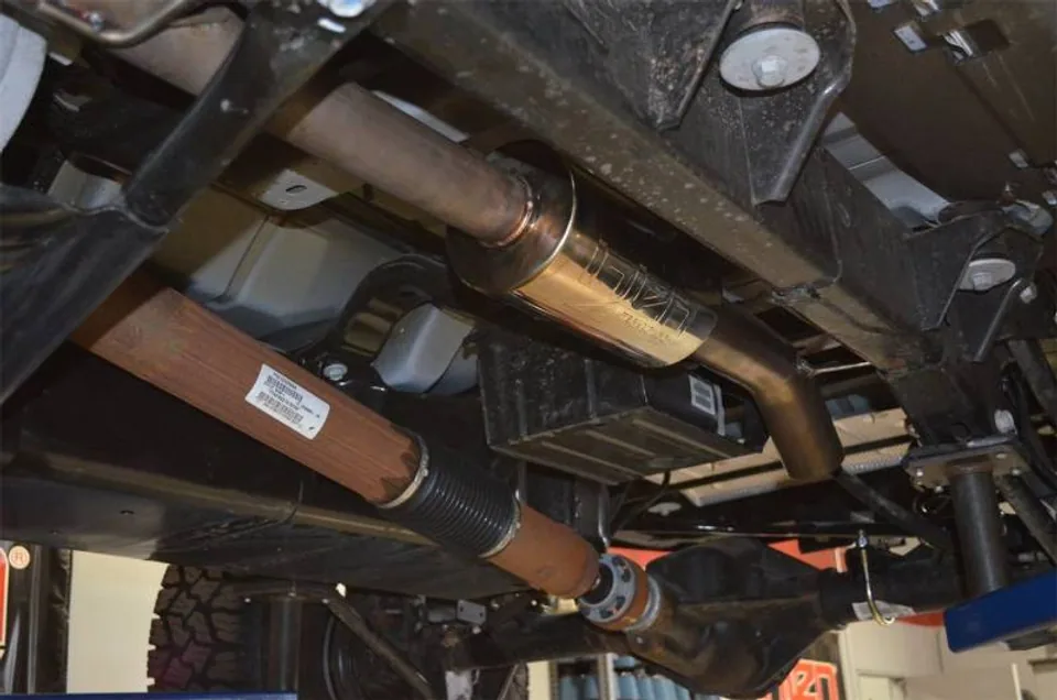Injen 12-18 Jeep Wrangler 4 Door Models Only Cat-Back Stainless Steel Exhaust SES5003HT 2 of 2