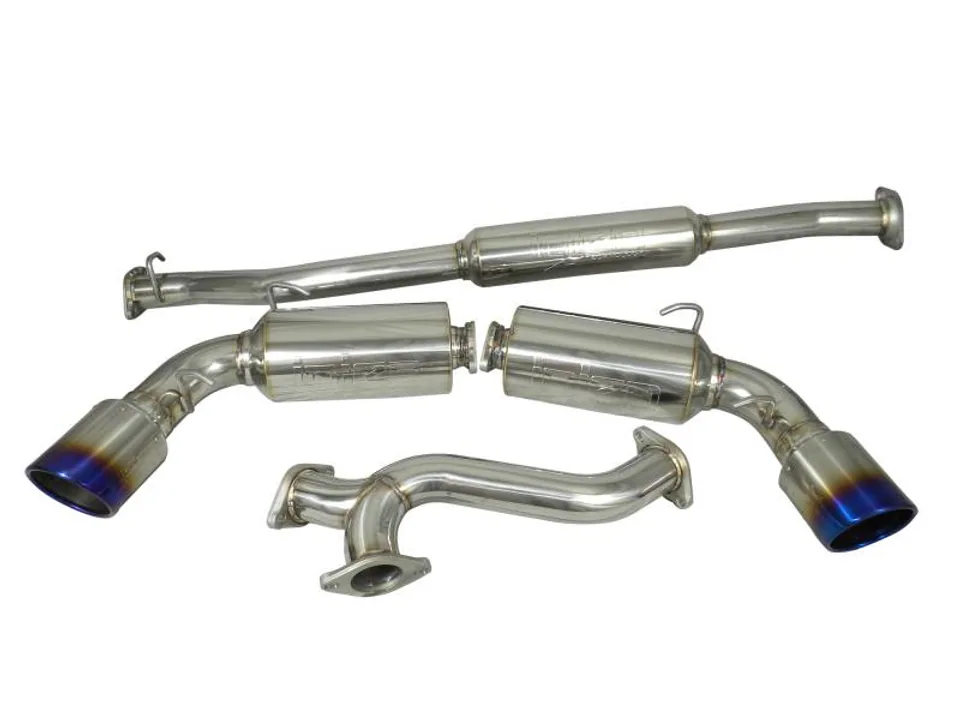 Injen 13-20 Subaru BRZ/Toyota 86 2.0L 4cyl SS CB Exhaust w/ Dual Injen Embossed Muffler SES1230TT 1 of 2