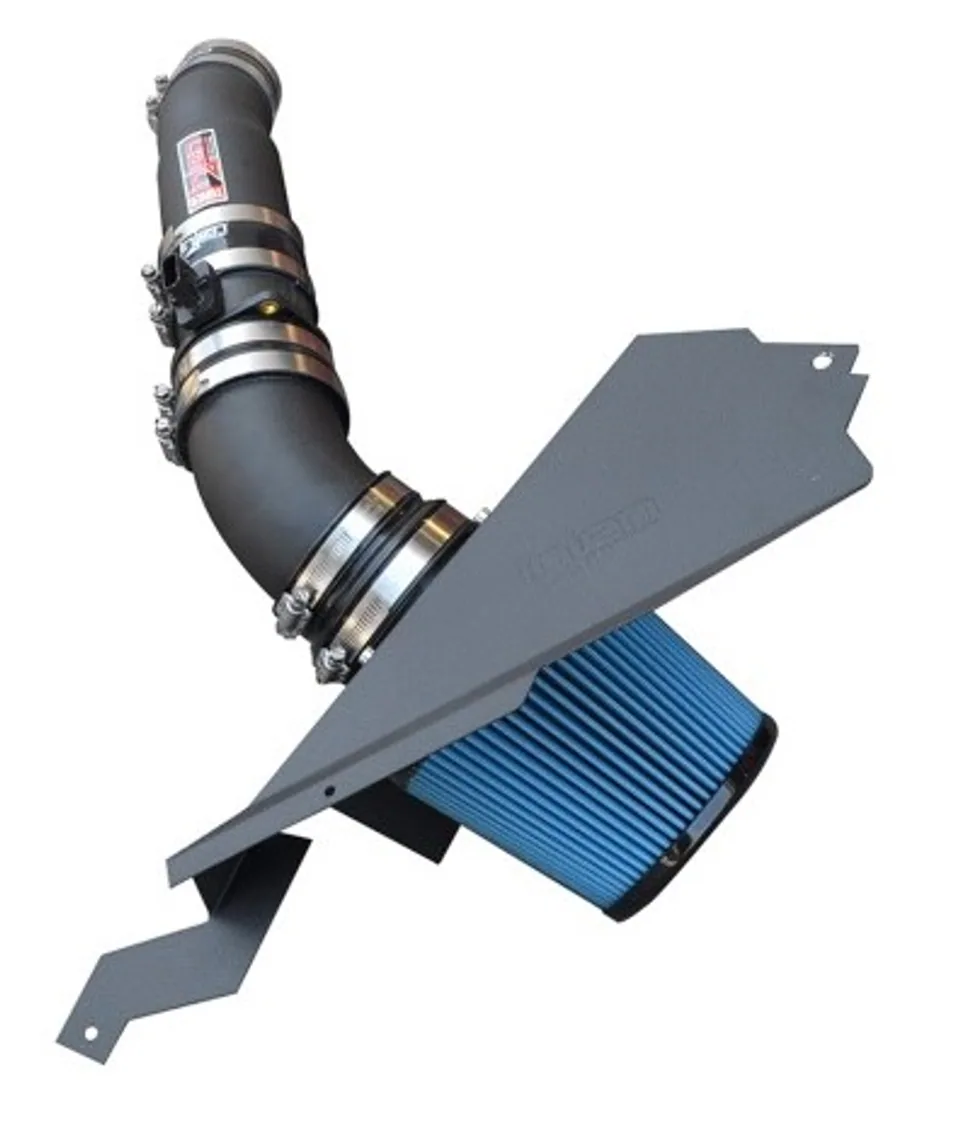 Injen 14-16 Jeep Grand Cherokee 3.0L V6 Turbo Wrinkle Black Short-Ram Intake w/MR Tech & Heatshield PF5014WB 1 of 1
