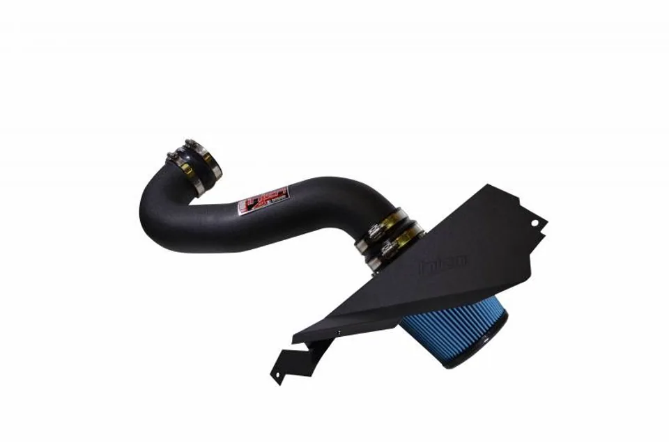 Injen 14-20 Dodge Durango R/T 5.7L V8 Wrinkle Black Power-Flow Air Intake System PF5022WB 1 of 5