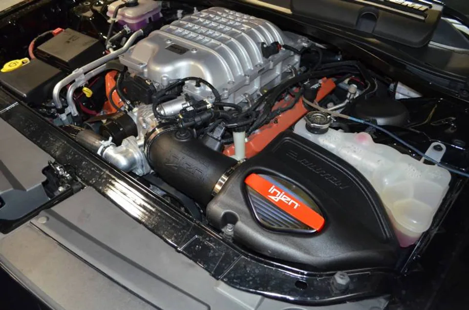 Injen 15-16 Dodge Challenger Hellcat 6.2L / 15-16 Dodge Charger Hellcat 6.2L Evolution Intake EVO5102 4 of 4