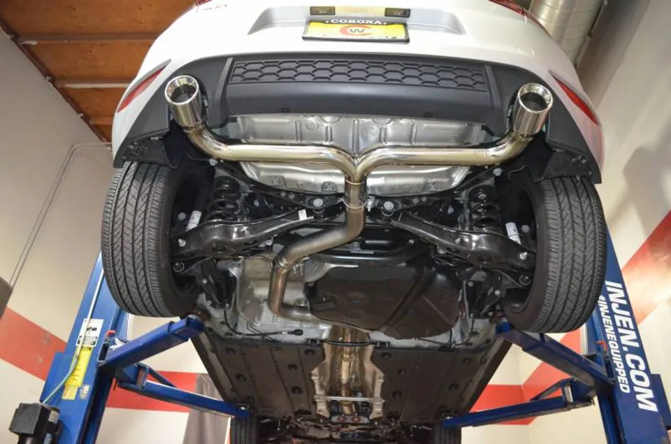 Injen 15-17 Volkswagen GTI 3in Cat-Back Stainless Steel Exhaust w/ Dual Polished Tips SES3078 6 of 6