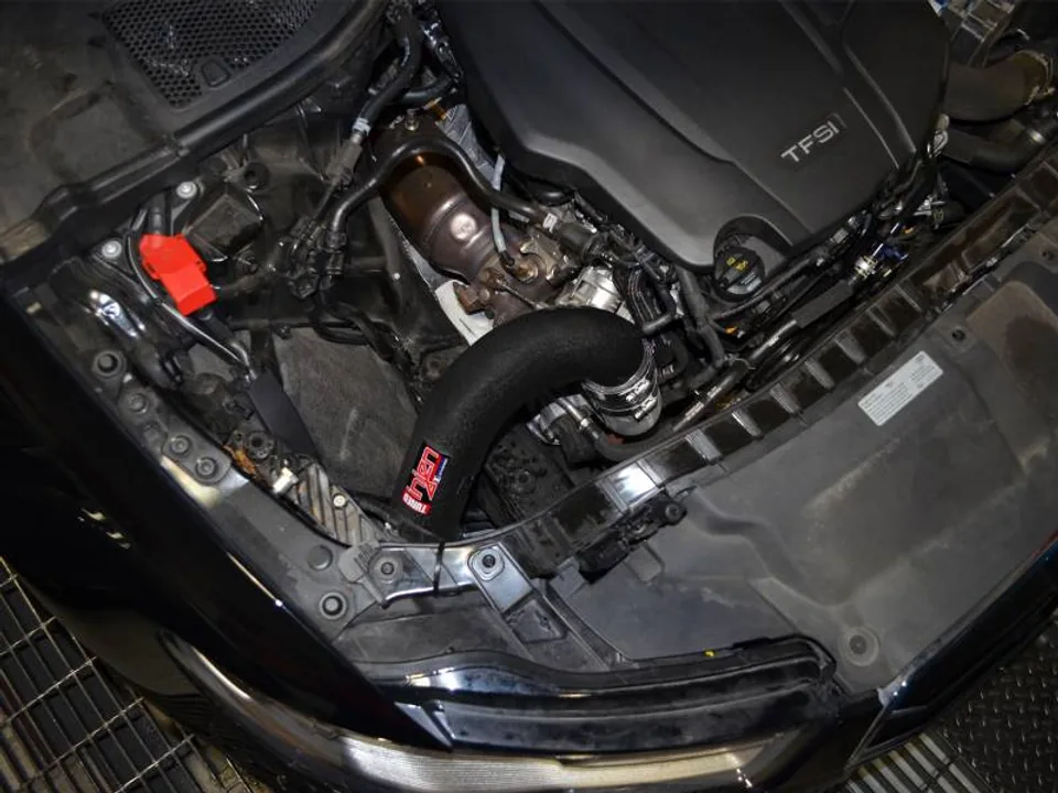 Injen 16-18 Audi A6 2.0L Turbo Wrinkle Black Cold Air Intake SP3086WB 5 of 5
