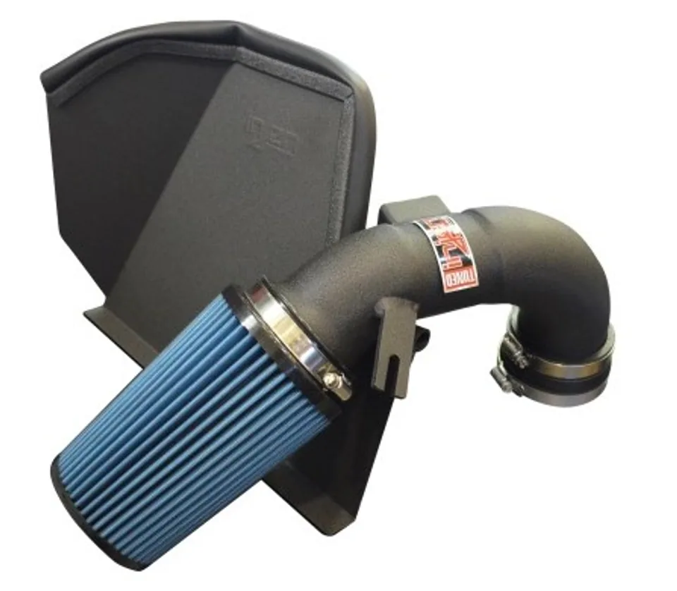 Injen 16-18 BMW 330i B48 2.0L (t) Wrinkle Black Cold Air Intake SP1123WB 1 of 1