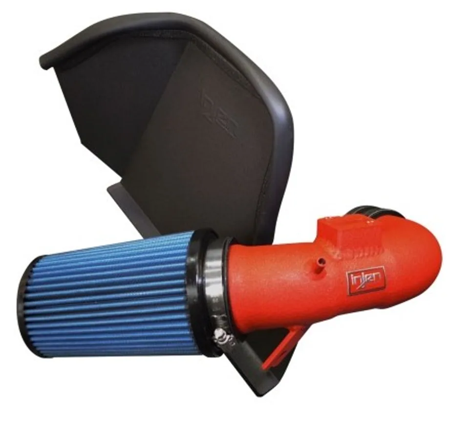 Injen 16-18 BMW 330i B48 2.0L (t) Wrinkle Red Cold Air Intake SP1123WR 1 of 1