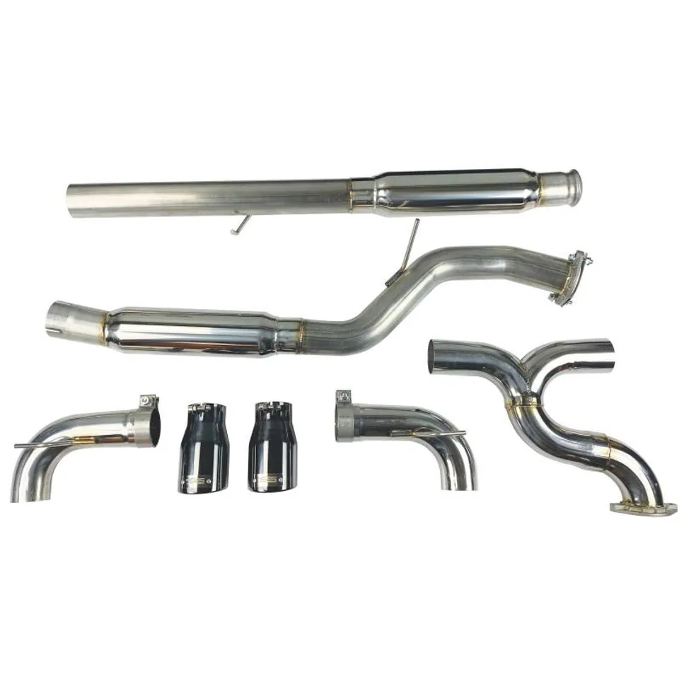 Injen 16-18 Ford Focus RS 3in Cat-Back Stainless Steel Exhaust w/ 4in Black Chrome Tips SES9004 2 of 6