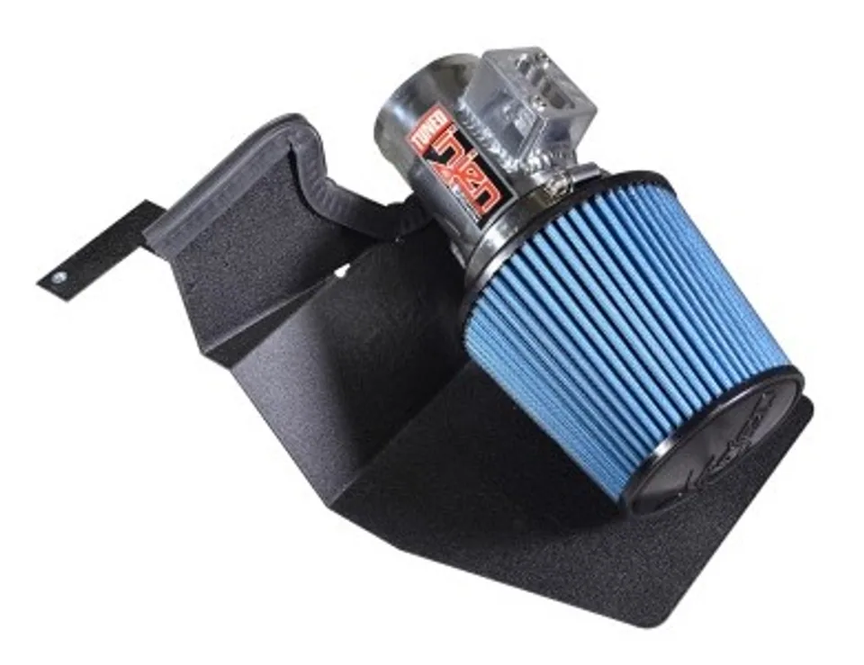 Injen 16-19 Ford Fiesta ST 1.6L Turbo 4Cyl Wrinkle Black Short Ram Intake w/MR Tech SP9018WB 1 of 1