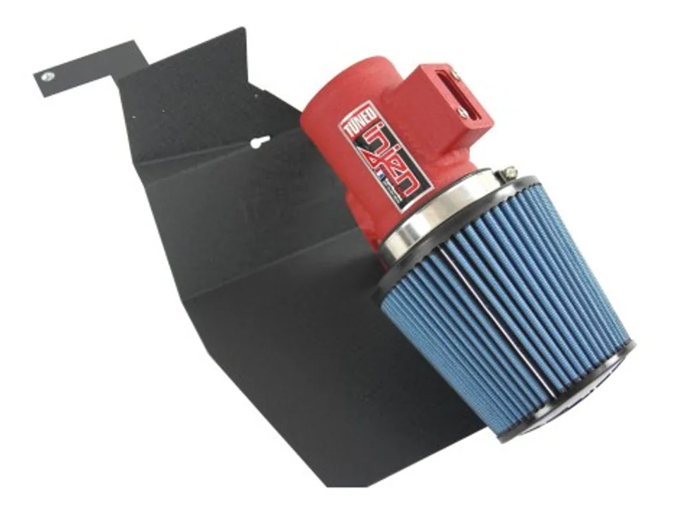 Injen 16-19 Ford Fiesta ST 1.6L Turbo 4Cyl Wrinkle Red Short Ram Intake w/MR Tech (Special order) SP9018WR 1 of 1