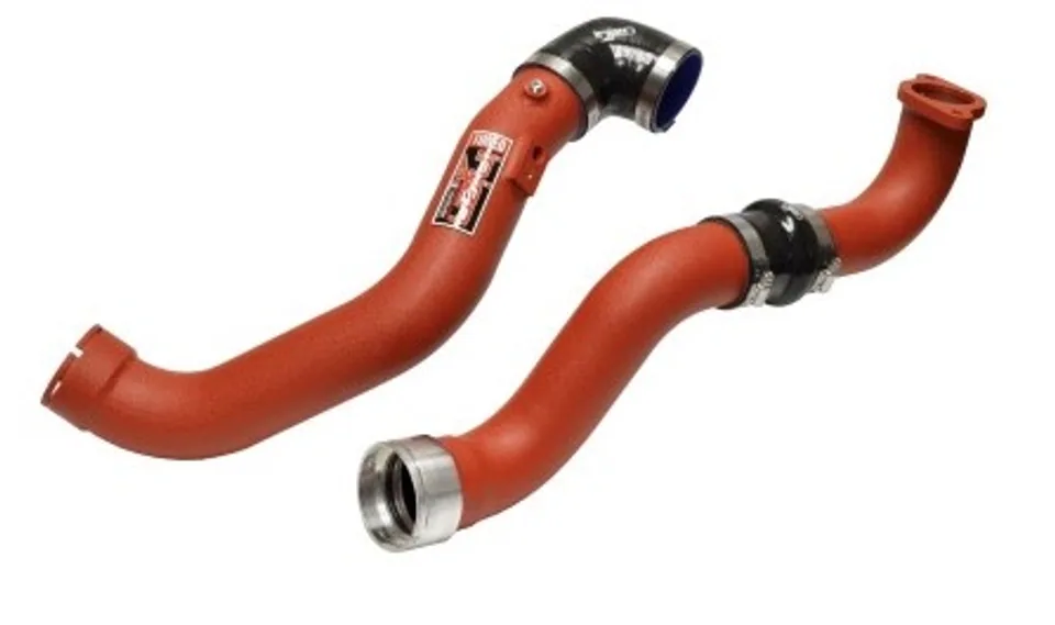 Injen 16-20 Chevrolet Camaro 2.0L Turbo Wrinkle Red Intercooler Piping SES7300ICPWR 1 of 1