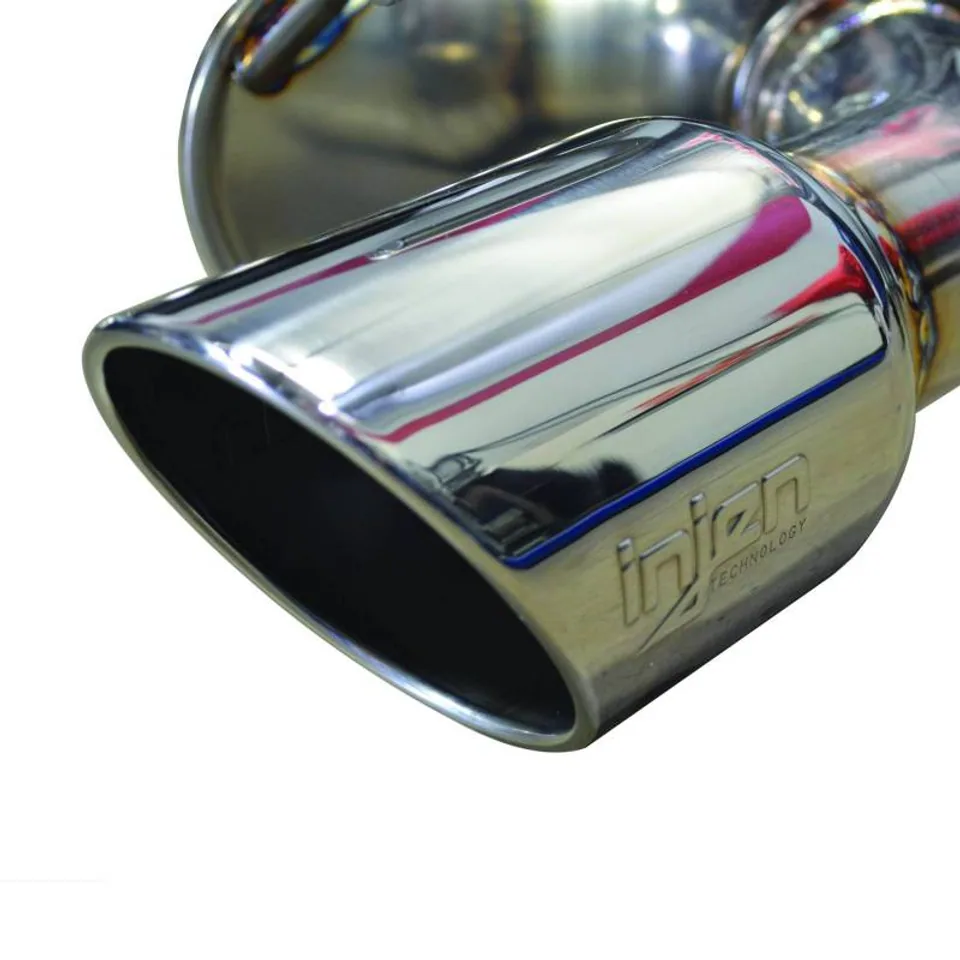 Injen 16-20 Chevy Camaro 2.0L 4 Cyl Full 3in Cat-Back Stainless Steel Exhaust w/SS Flanges & Y Pipe SES7300 2 of 3