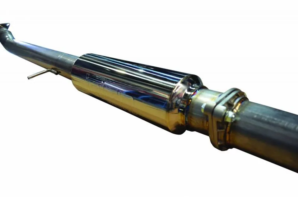 Injen 16-20 Honda Civic 1.5L Turbo 4Cyl (Sedan) 63mm SS Cat-Back Exhaust w/ Dual Burnt Titanium Tips SES1572TT 4 of 6