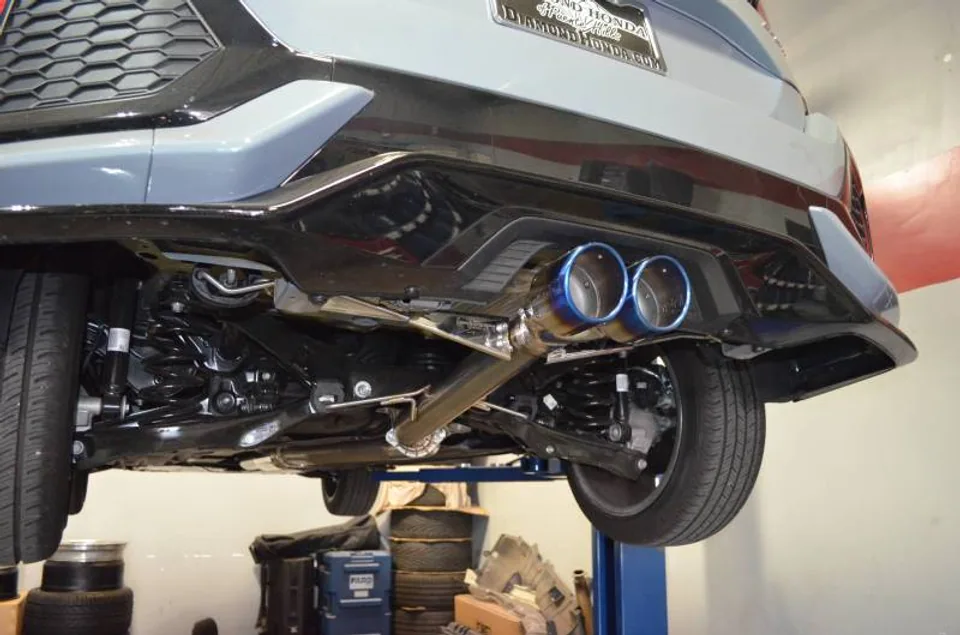 Injen 16-21 Honda Civic Hatchback 1.5T SS Cat-Back Exhaust w/ Titanium Tips SES1500TT 3 of 3