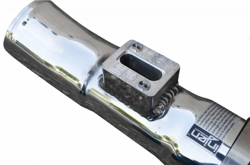 Injen 17-19 Nissan Sentra 1.6L 4cyl Turbo Polished Cold Air Intake SP1971P 3 of 5