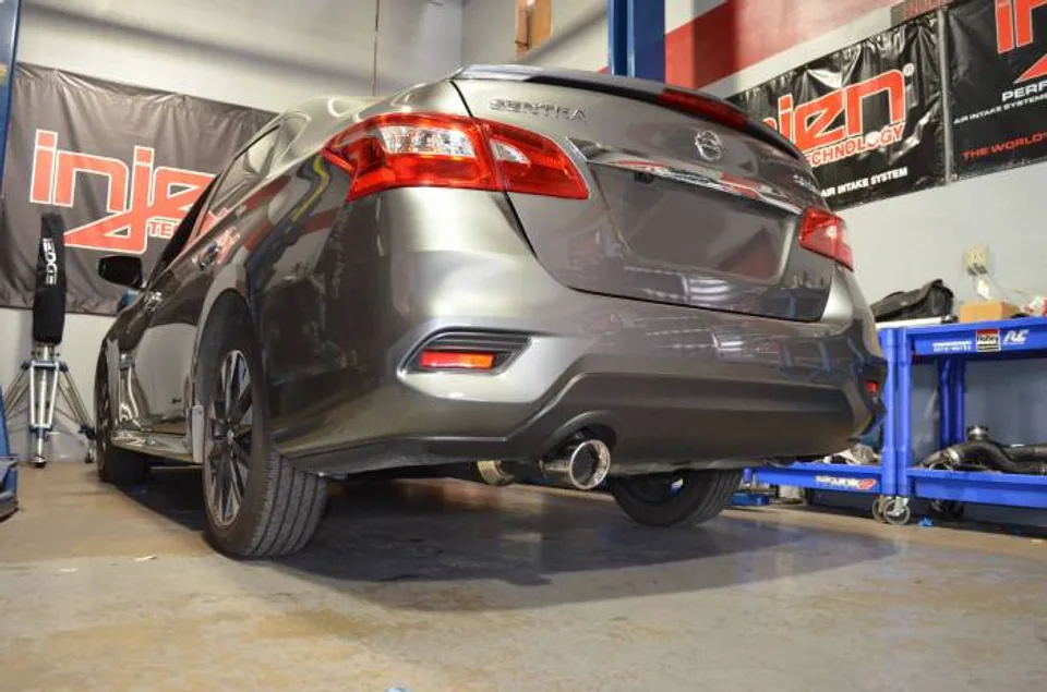 Injen 17-19 Nissan Sentra 1.6L Turbo 4cyl SS Axle-back Exhaust SES1971AB 2 of 5