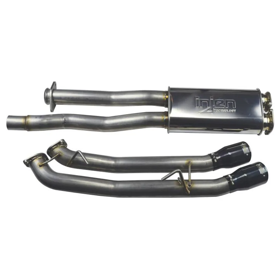 Injen 17-20 Ford F150 Raptor Super Crew V6 3.5L 3in Cat-Back SS Exhaust w/ Dual Black Chrome Tips SES9102 2 of 5