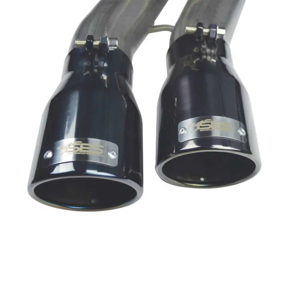 Injen 17-20 Ford F150 Raptor Super Crew V6 3.5L 3in Cat-Back SS Exhaust w/ Dual Black Chrome Tips SES9102 3 of 5