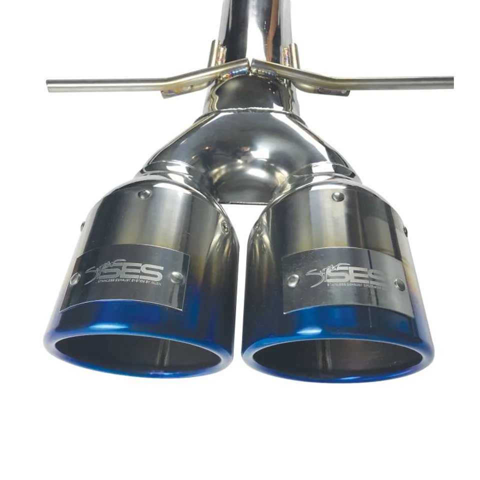 Injen 17-20 Honda Civic Si 1.5L Turbo (Sedan Only) 3in Cat-Back Stainless Steel Exhaust SES1581TT 3 of 4