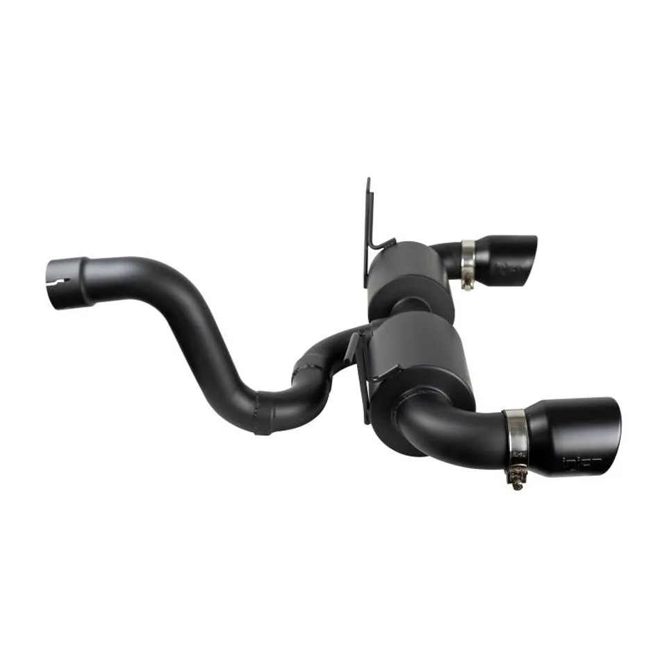 Injen 18-21 Jeep Wrangler JL L4-2.0L Turbo / V6-3.6L SS Axle-back Exhaust - Black SES5005BLK 2 of 4