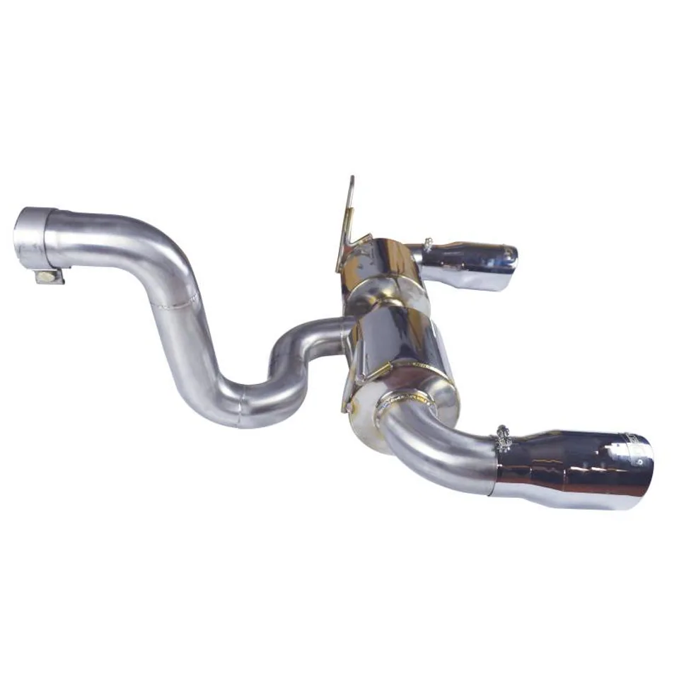 Injen 18-21 Jeep Wrangler JL L4-2.0L Turbo / V6-3.6L SS Axle-back Exhaust - Polished SES5005P 2 of 5