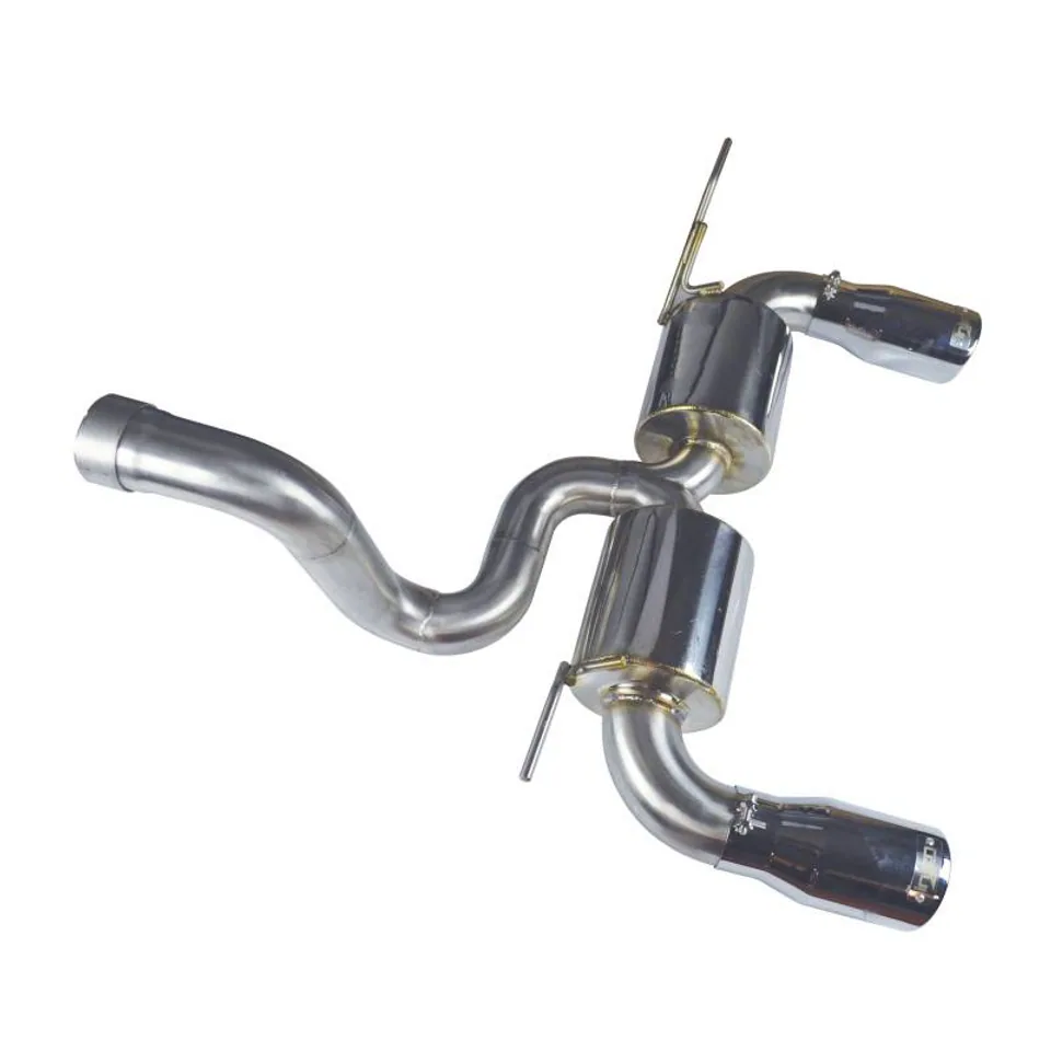Injen 18-21 Jeep Wrangler JL L4-2.0L Turbo / V6-3.6L SS Axle-back Exhaust - Polished SES5005P 3 of 5