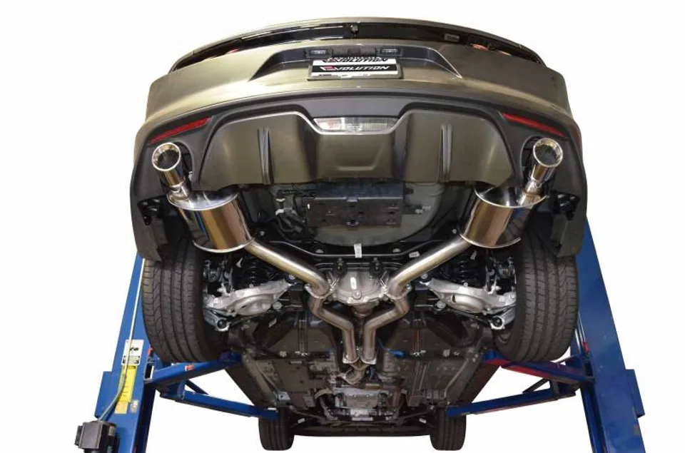 Injen 2015 Ford Mustang EcoBoost 2.3L Stainless Steel Cat-Back Exhaust SES9200 2 of 2