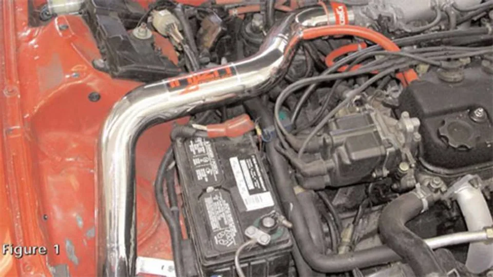 Injen 88-91 Civic Ex Si / CRX Si Polished Cold Air Intake RD1500P 2 of 2
