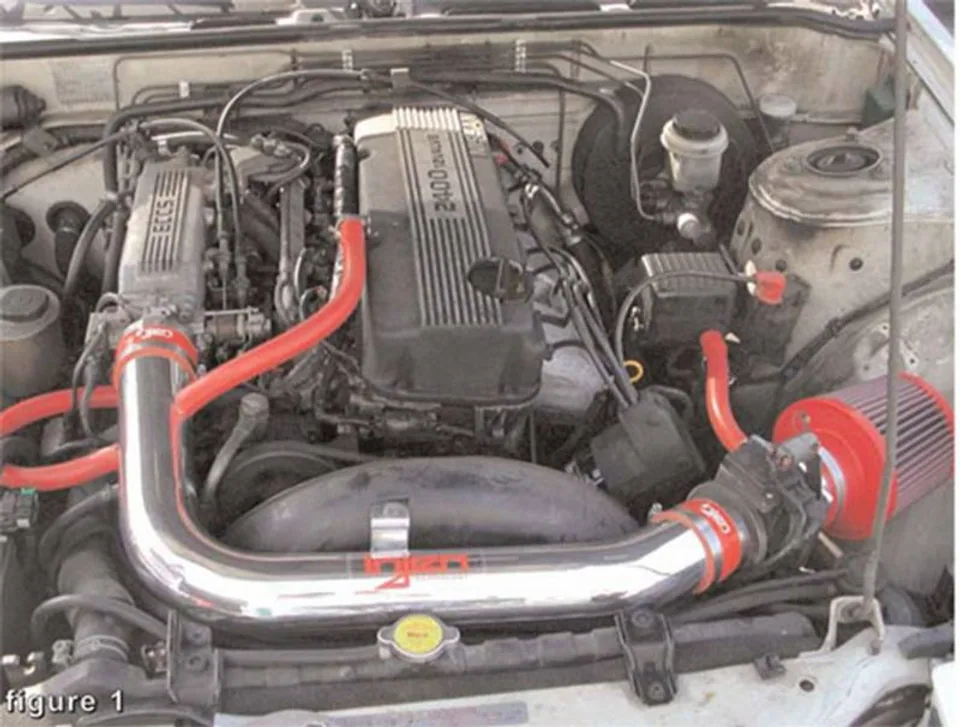 Injen 89-90 240SX 12 Valve Polished Short Ram Intake IS1910P 2 of 2
