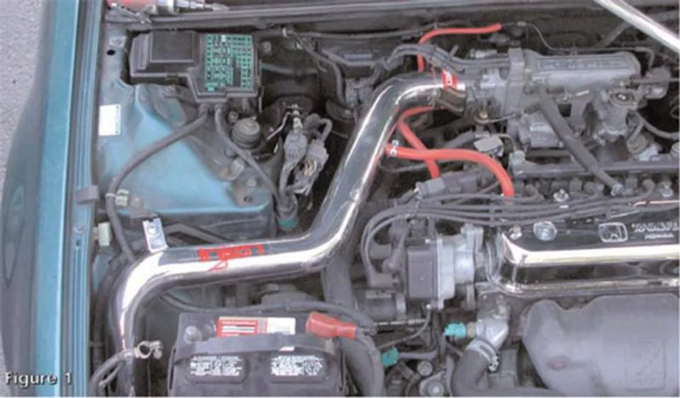 Injen 90-93 Accord No ABS Polished Cold Air Intake RD1600P 2 of 2