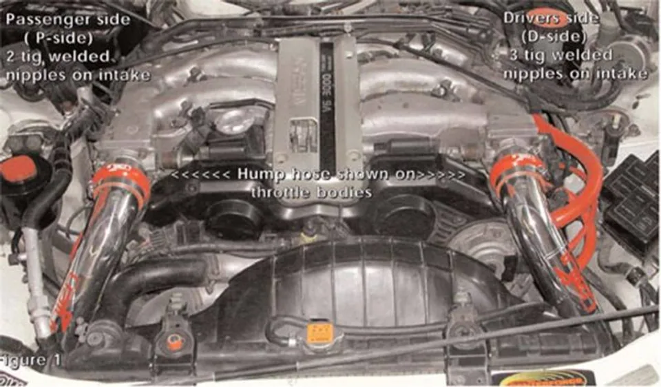 Injen 90-96 300Z Non Turbo Polished Short Ram Intake IS1980P 2 of 2