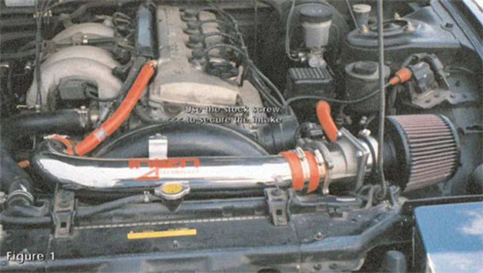 Injen 91-94 240SX 16 Valve Polished Short Ram Intake IS1920P 2 of 2