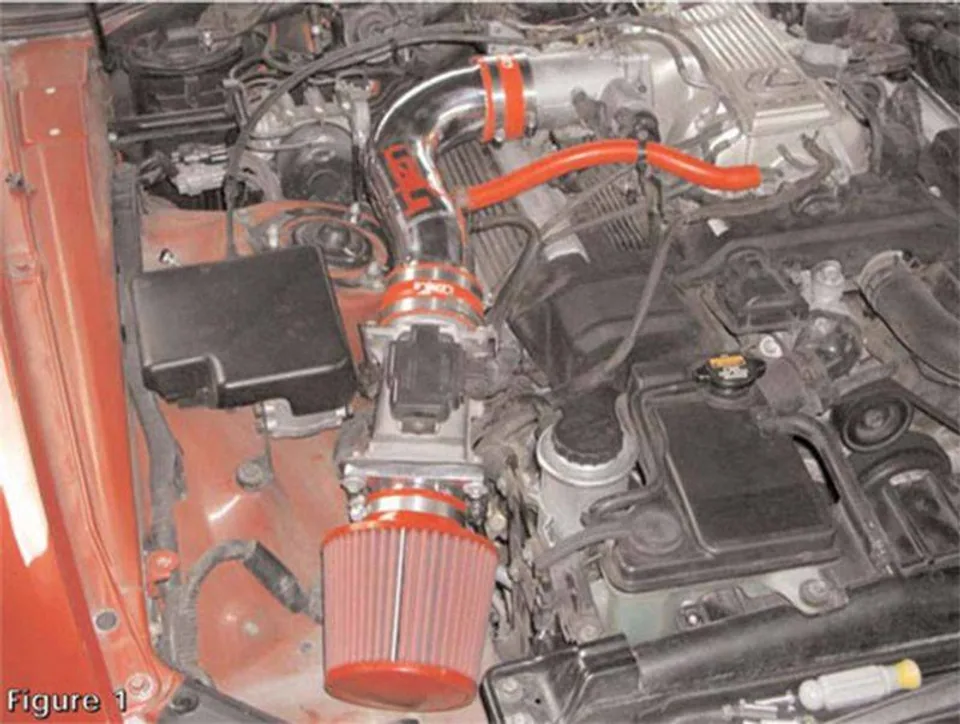 Injen 92-95 SC400 w/ Heat Shield Polished Short Ram Intake IS2085P 2 of 2