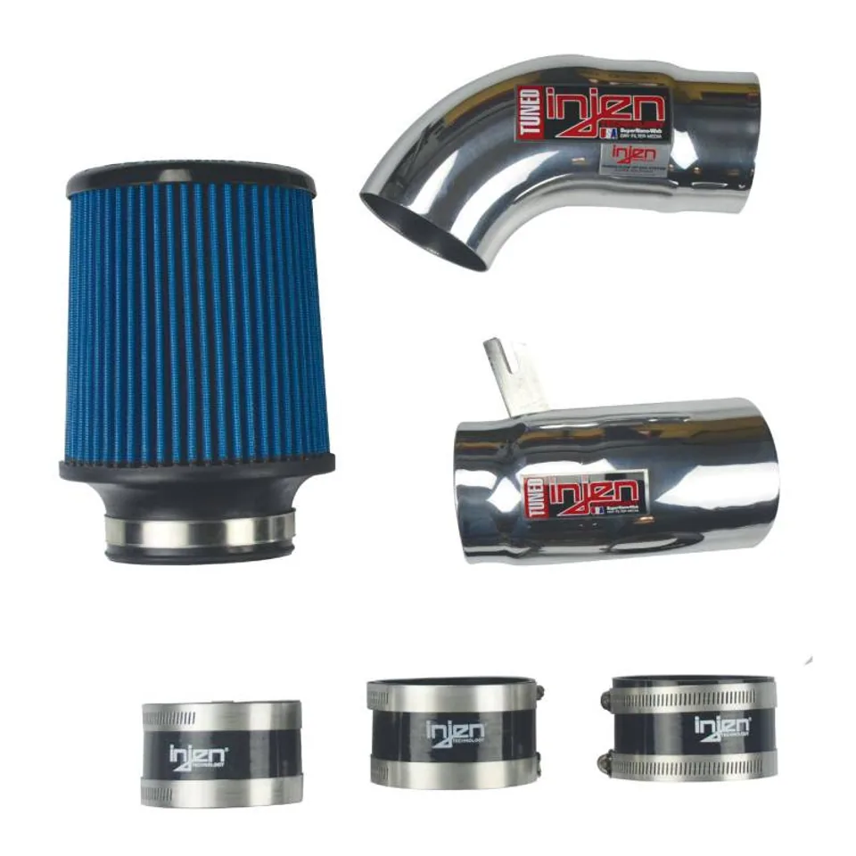 Injen 94-04 S10, Sonoma, Jimmy, Blazer 4.3L V6 Polished Power-Flow Air Intake System PF7021P 2 of 5