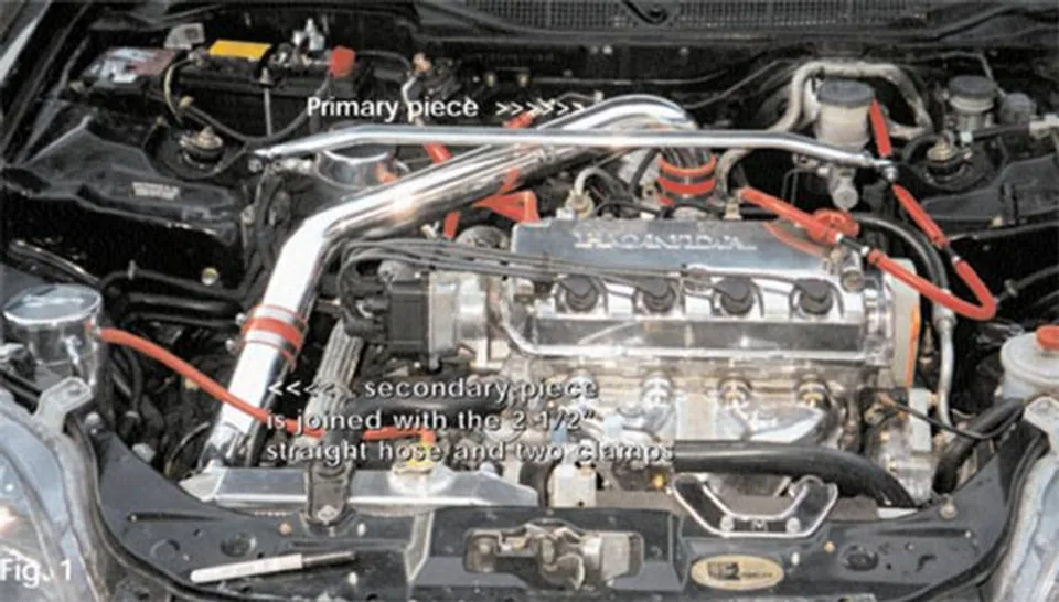 Injen 96-00 Civic Cx Dx Lx Polished Cold Air Intake RD1540P 2 of 2